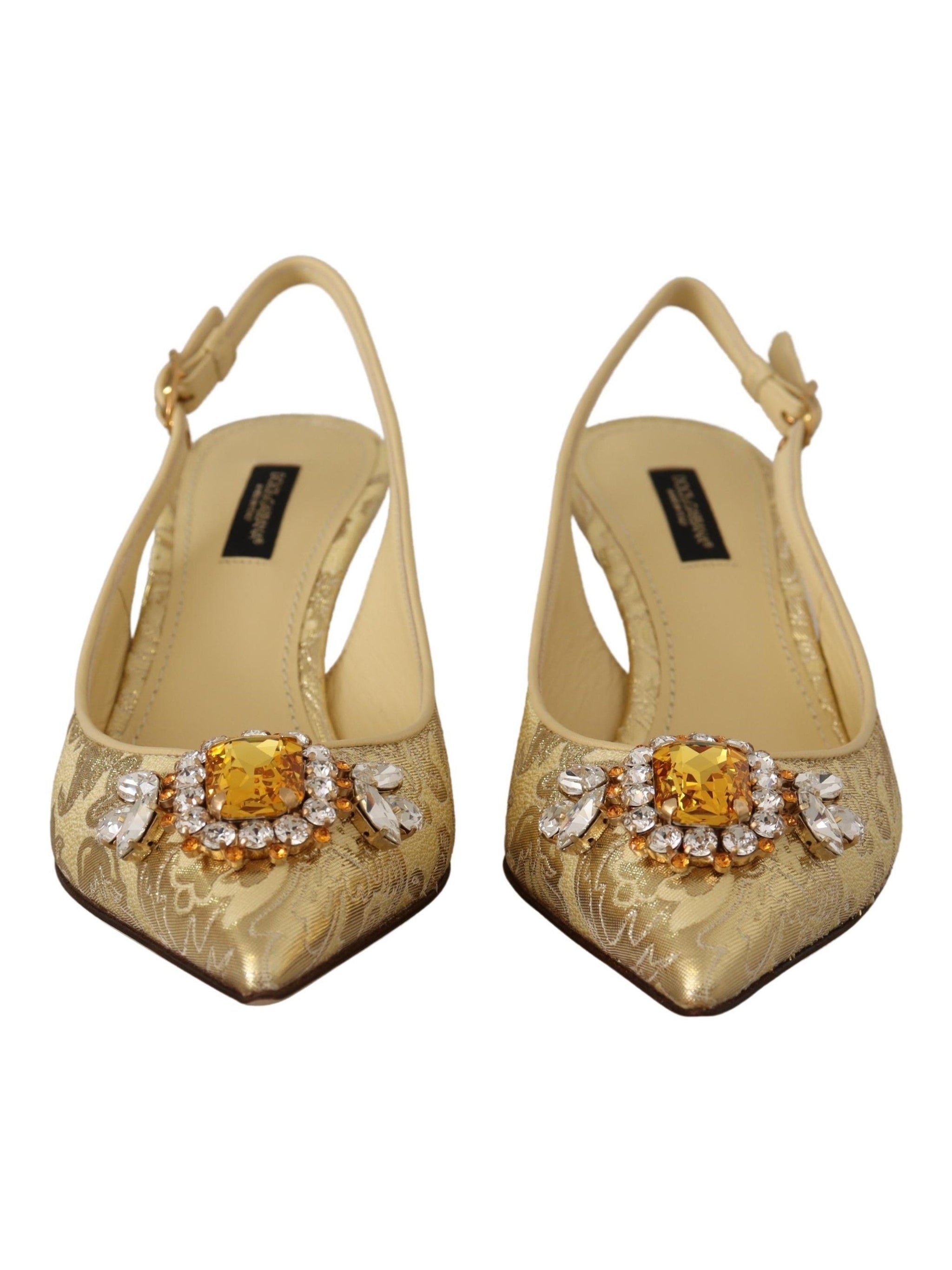 Dolce&Gabbana · Обувки на ток · Жълт | DontMiss.bg