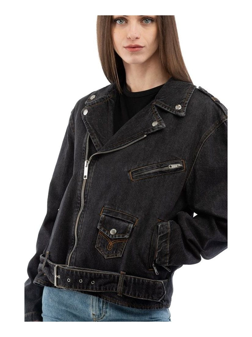 Moschino · Дънково яке · Черен | DontMiss.bg