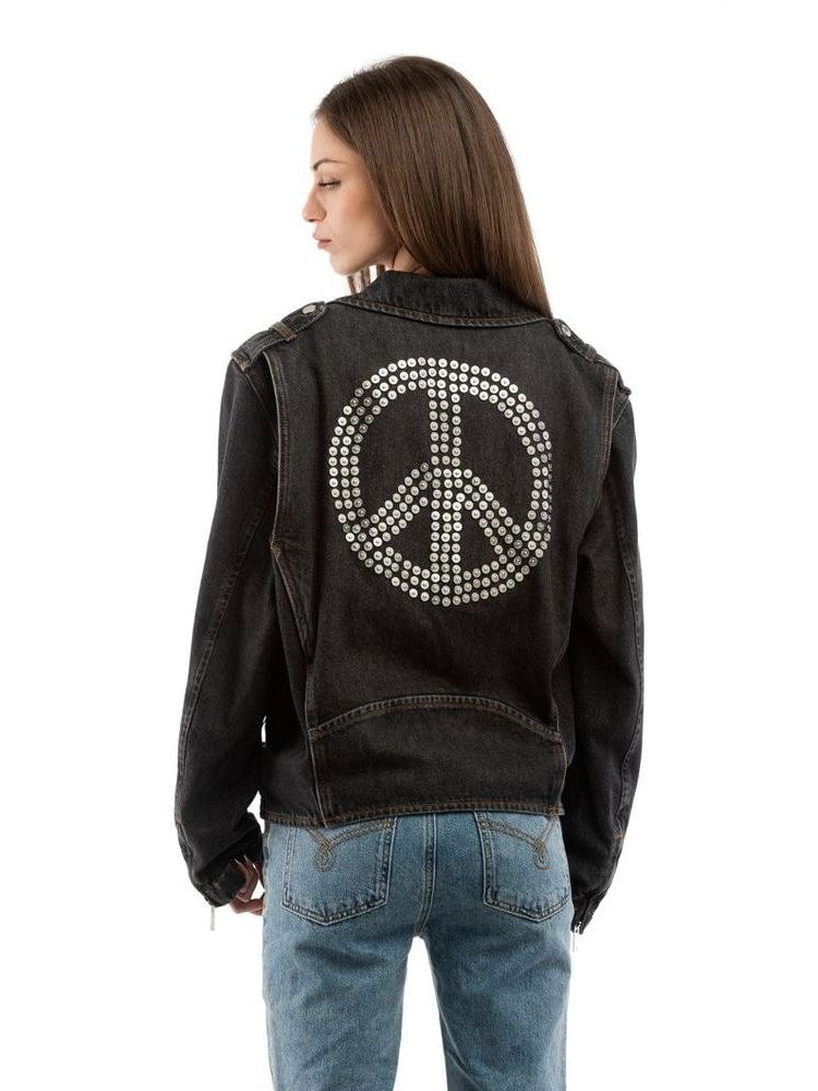 Moschino · Дънково яке · Черен | DontMiss.bg