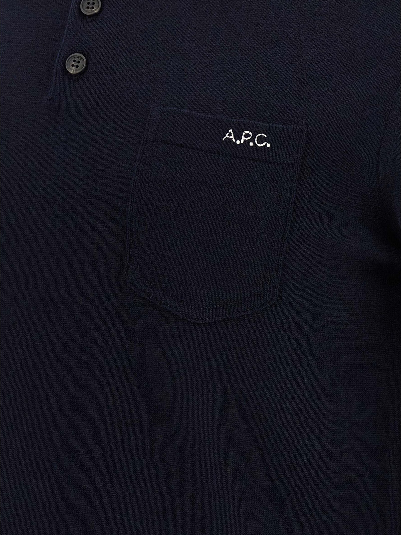A.P.C. · Пуловер · Син | DontMiss.bg