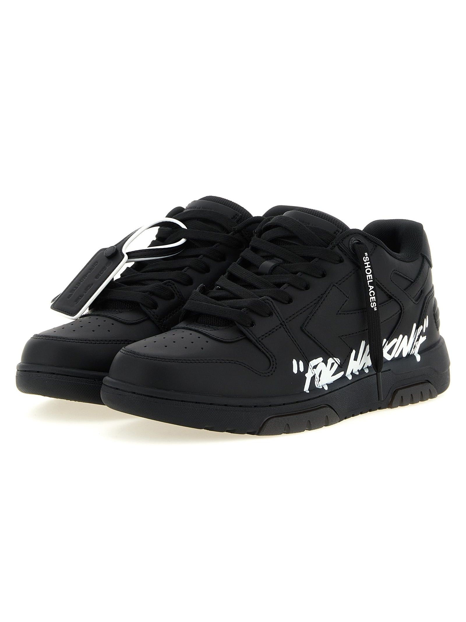 Off-White · Ниски кецове · White/Black | DontMiss.bg