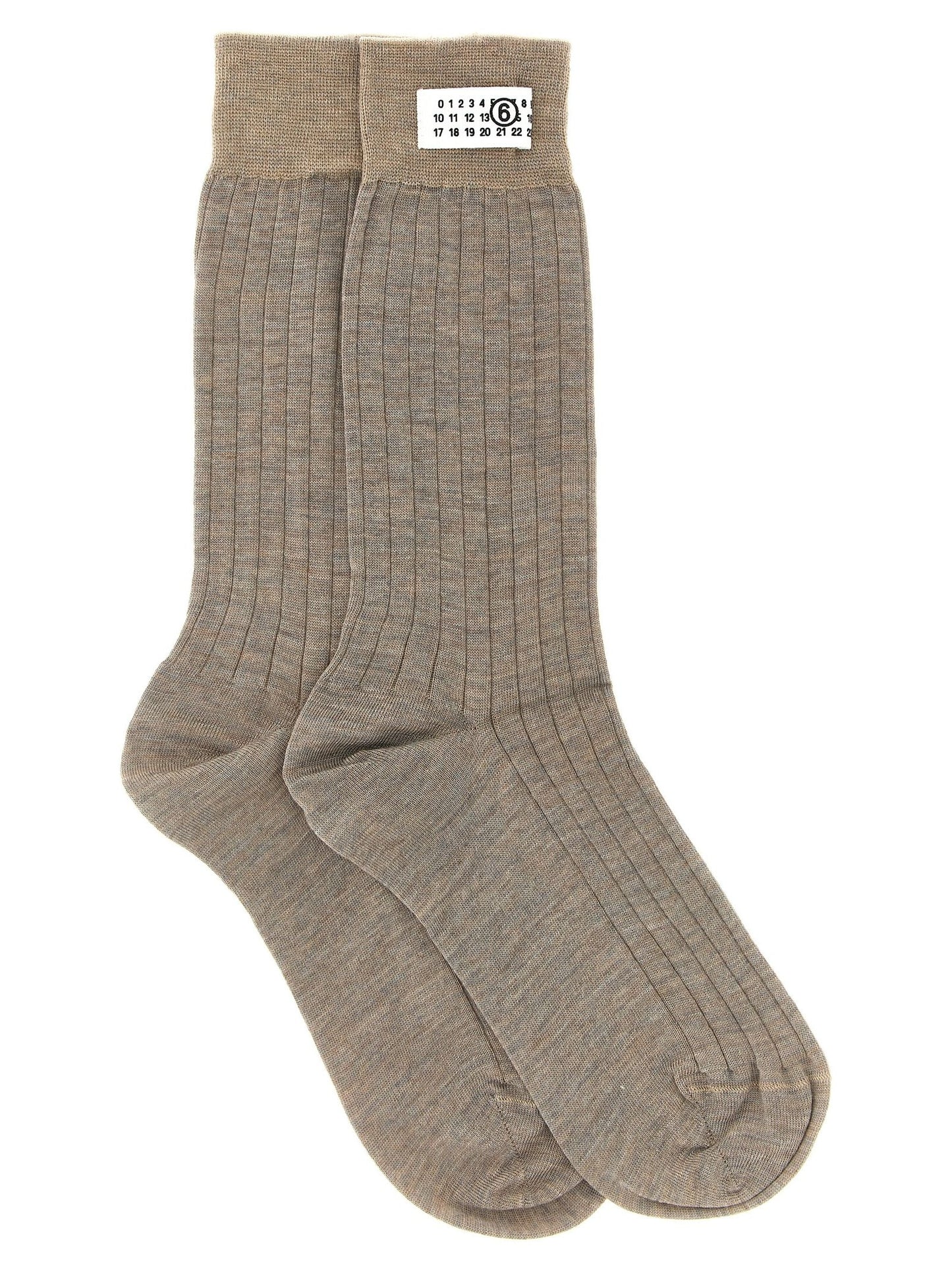 MM6 Maison Margiela · Чорапи · Бежов | DontMiss.bg
