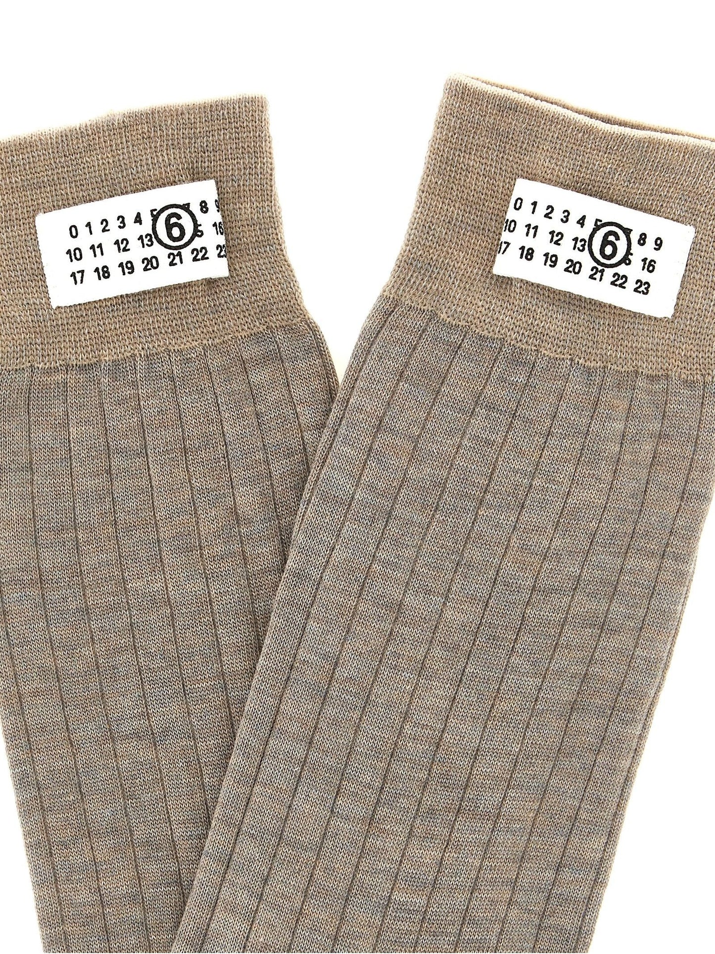 MM6 Maison Margiela · Чорапи · Бежов | DontMiss.bg