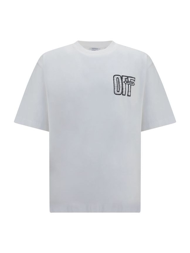 Off-White · Тениска · Бял | DontMiss.bg