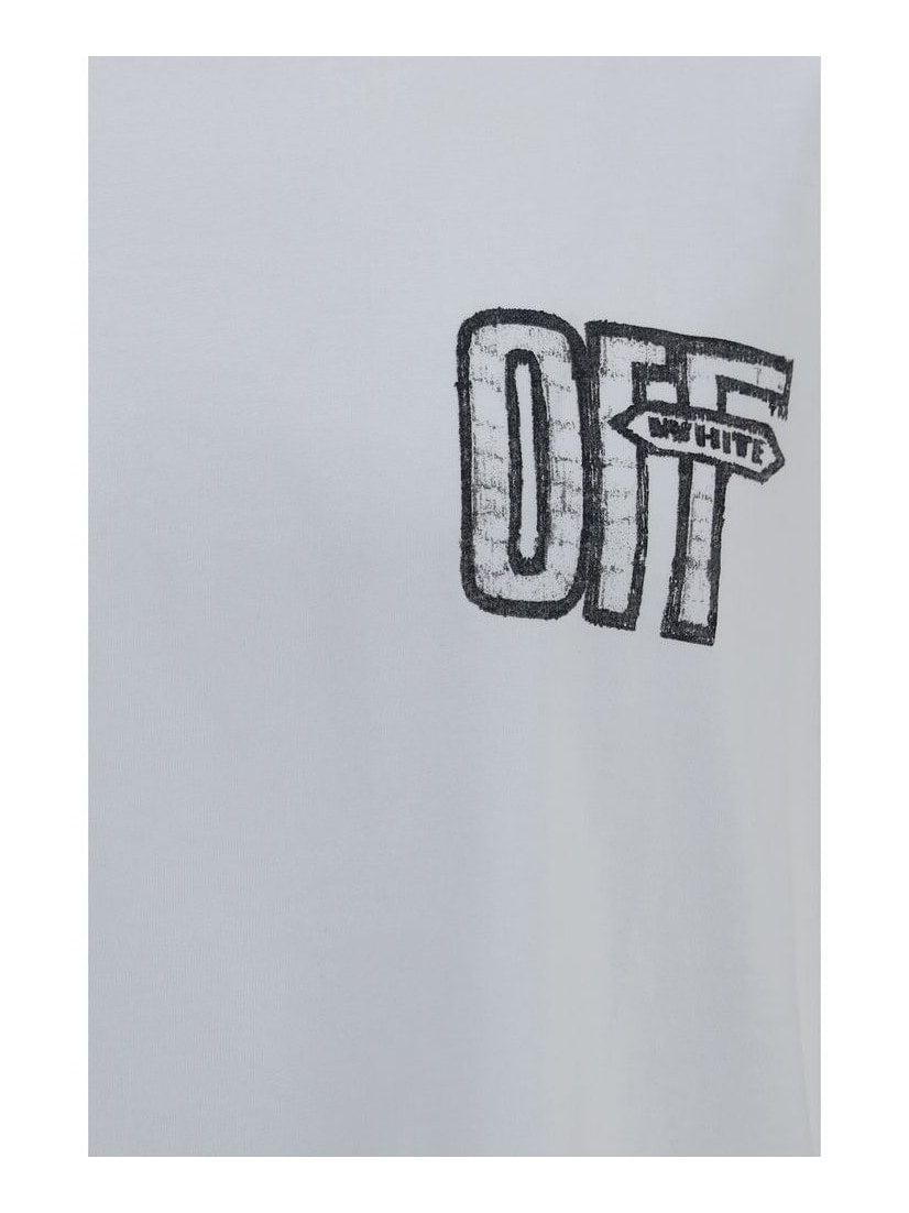 Off-White · Тениска · Бял | DontMiss.bg