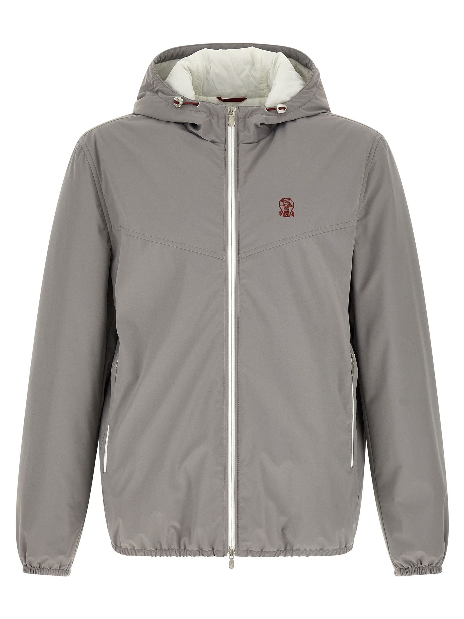 Brunello Cucinelli · Ватирано яке · Сив | DontMiss.bg