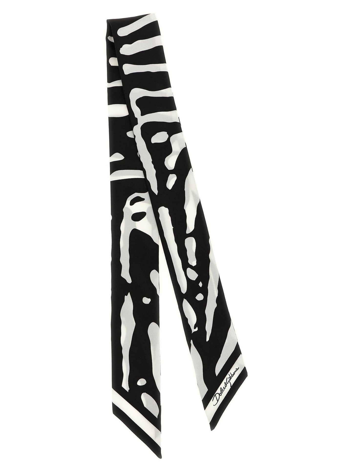 Dolce & Gabbana · Шал · White/Black | DontMiss.bg