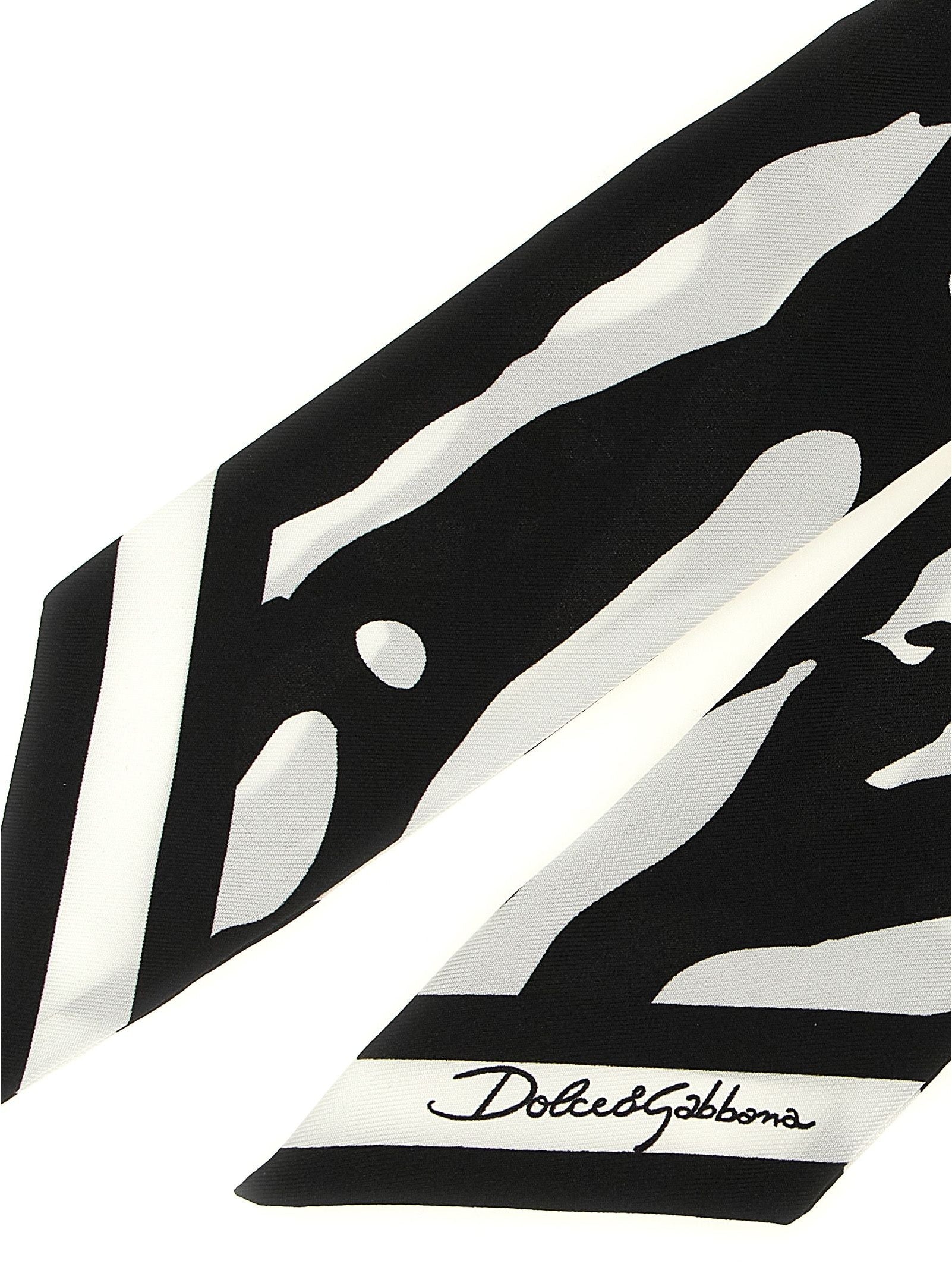 Dolce&Gabbana · Шал · White/Black | DontMiss.bg