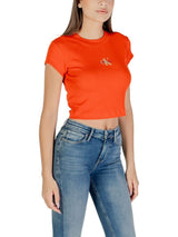 Calvin Klein Jeans · Тениска · Оранжев | DontMiss.bg