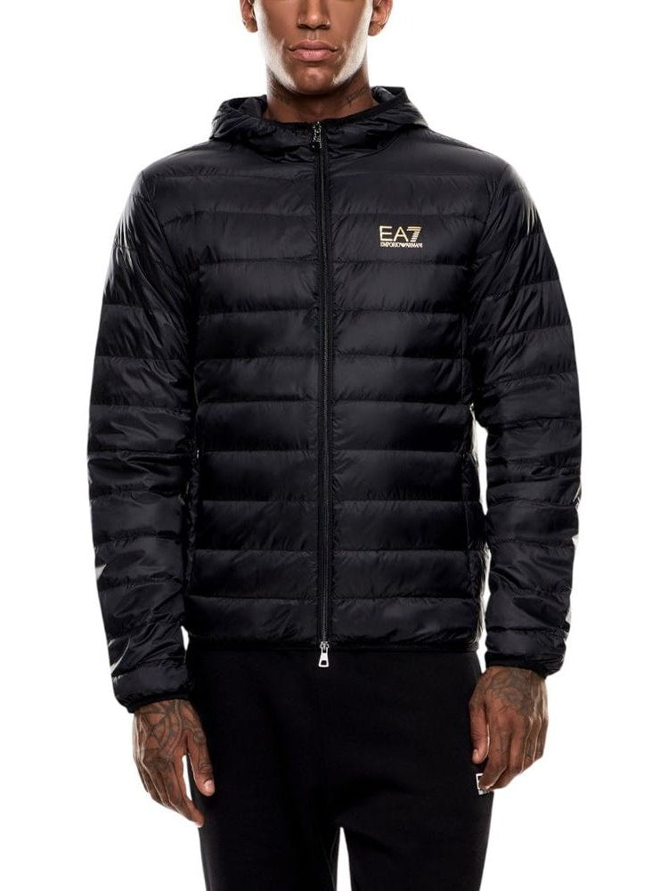 EA7 Emporio Armani · Пухено яке · Черен | DontMiss.bg