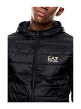 EA7 Emporio Armani · Пухено яке · Черен | DontMiss.bg