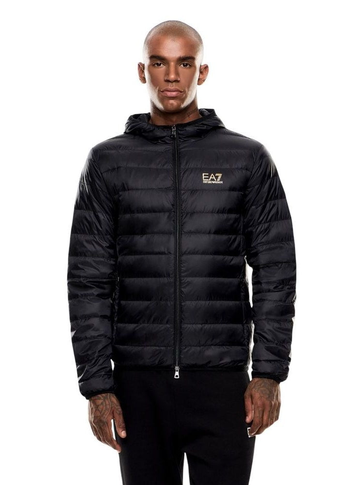 EA7 Emporio Armani · Пухено яке · Черен | DontMiss.bg