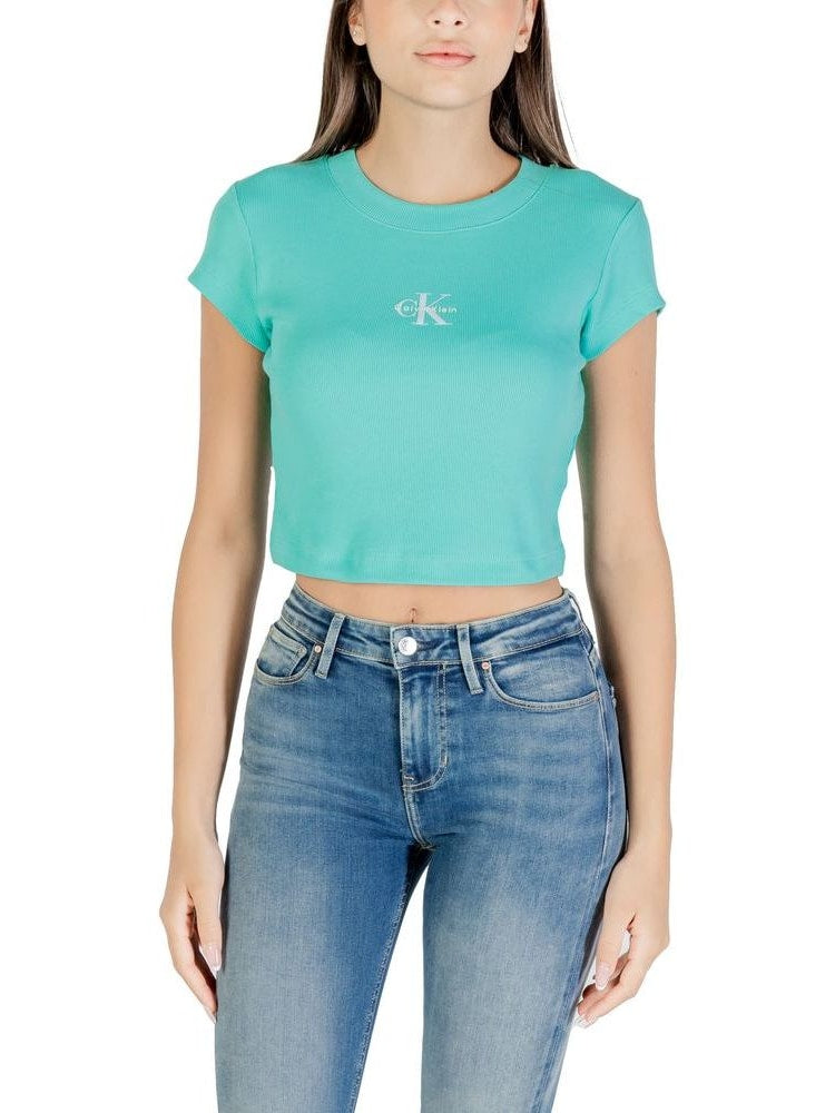 Calvin Klein Jeans · Тениска · Тюркоазен | DontMiss.bg