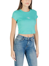 Calvin Klein Jeans · Тениска · Тюркоазен | DontMiss.bg