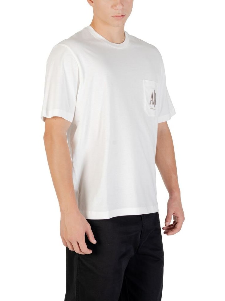 Armani Exchange · Тениска · Бял | DontMiss.bg