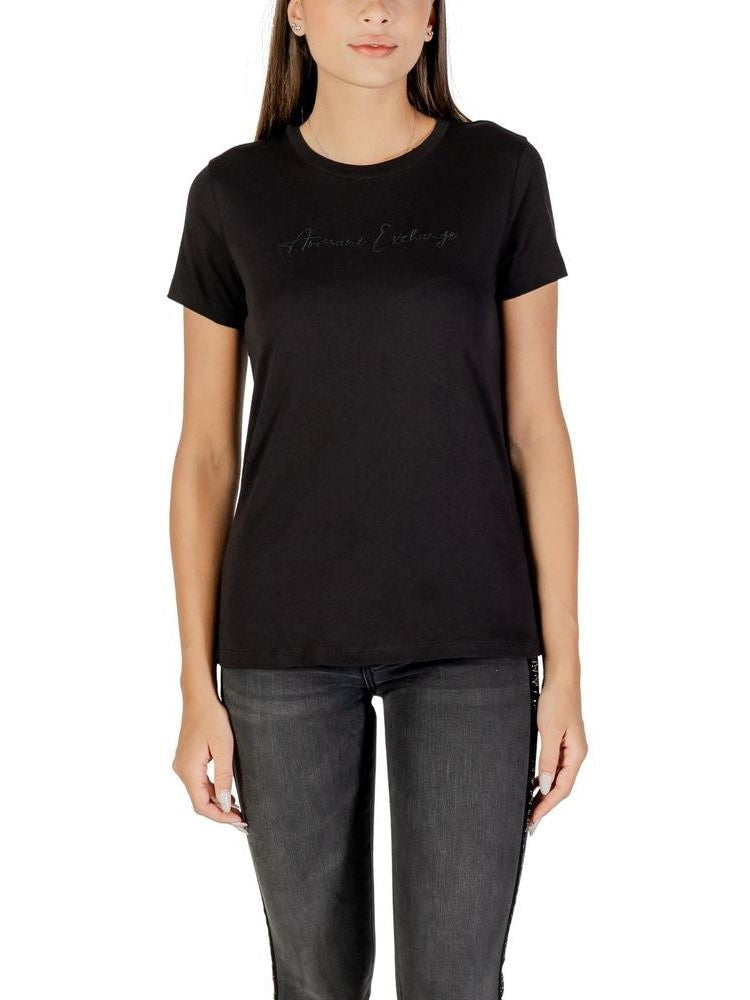 Armani Exchange · Тениска · Черен | DontMiss.bg
