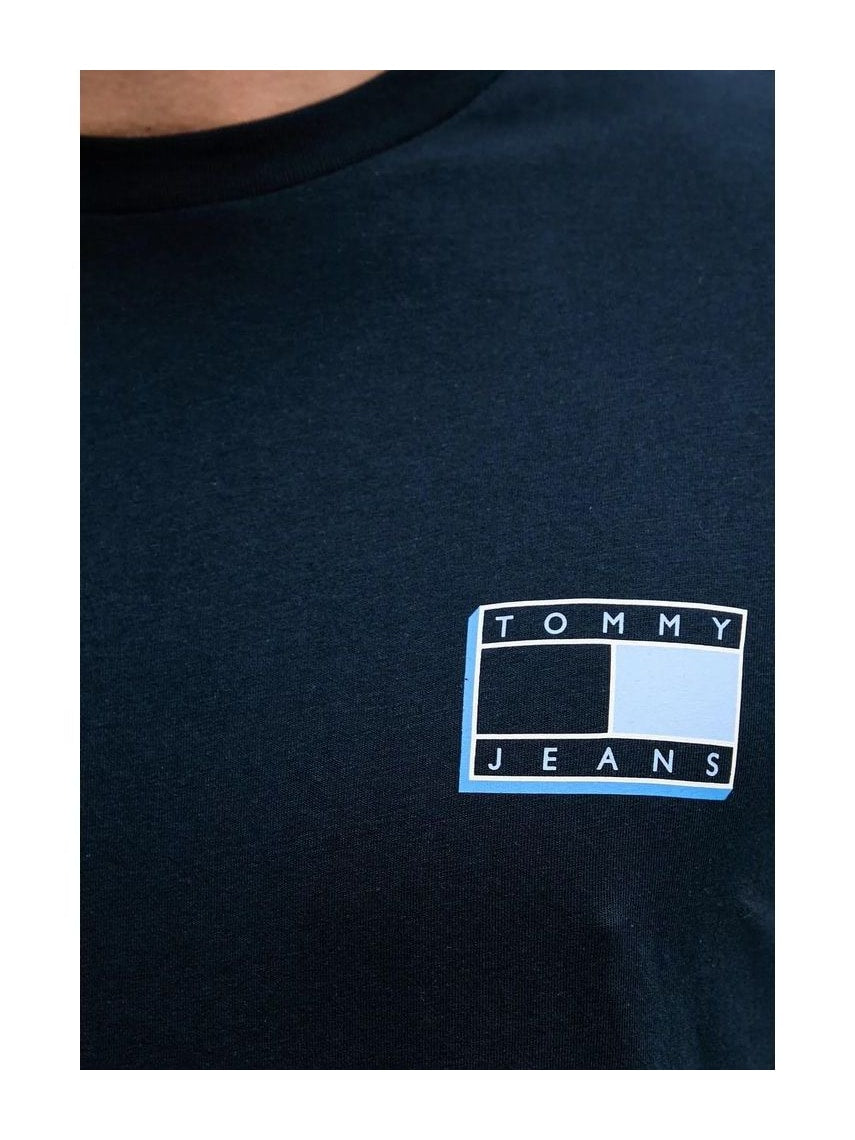 Tommy Jeans · Тениска · Тъмносин | DontMiss.bg