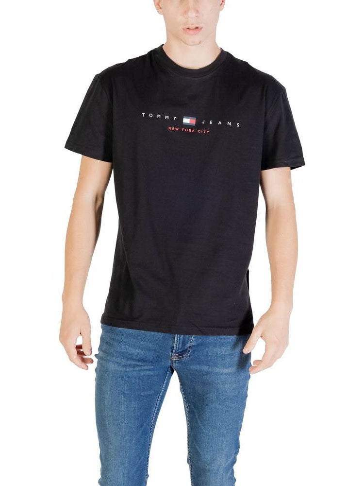 Tommy Jeans · Тениска · Черен | DontMiss.bg