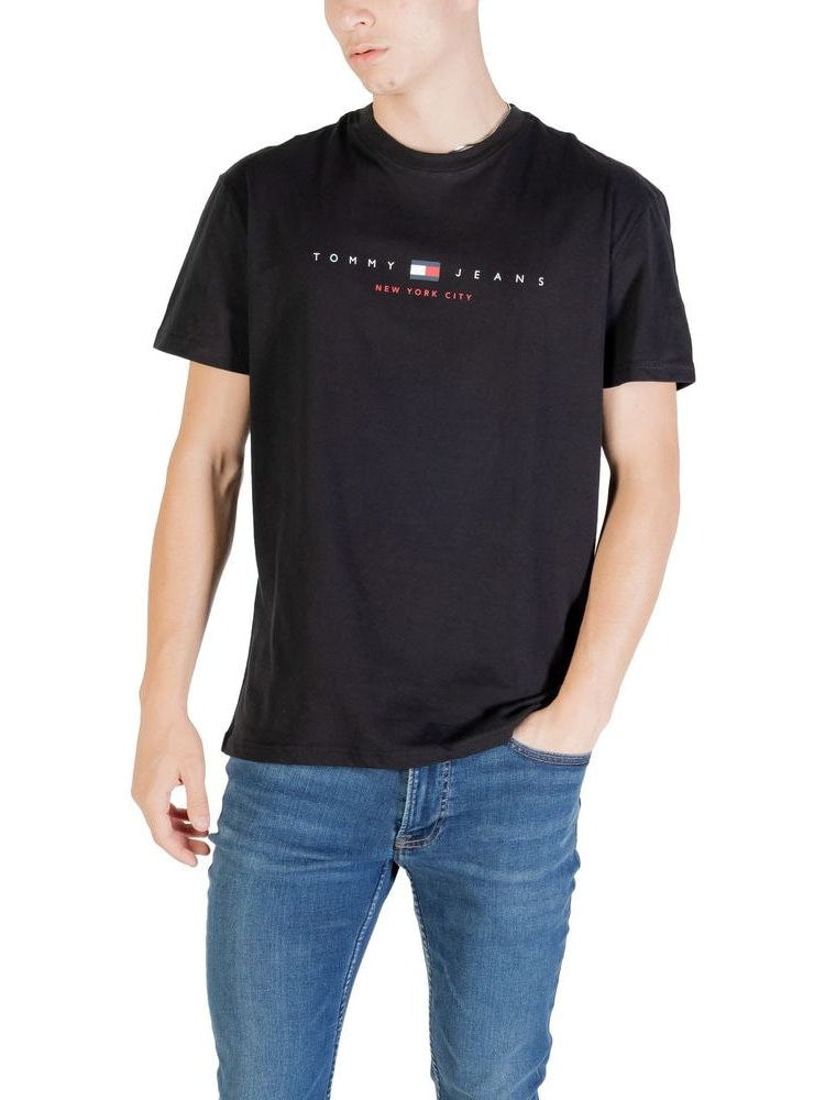 Tommy Jeans · Тениска · Черен | DontMiss.bg