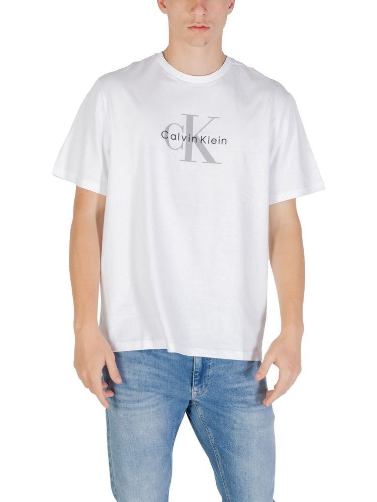 Calvin Klein Jeans · Тениска · Бял | DontMiss.bg