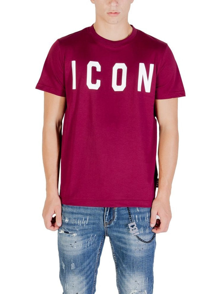 Icon · Тениска · Бордо | DontMiss.bg