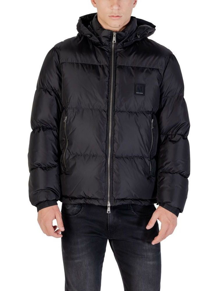 Armani Exchange · Пухено яке · Черен | DontMiss.bg