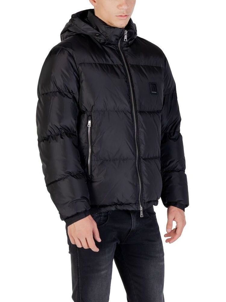 Armani Exchange · Пухено яке · Черен | DontMiss.bg