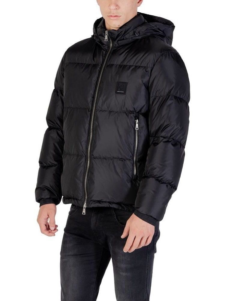 Armani Exchange · Пухено яке · Черен | DontMiss.bg