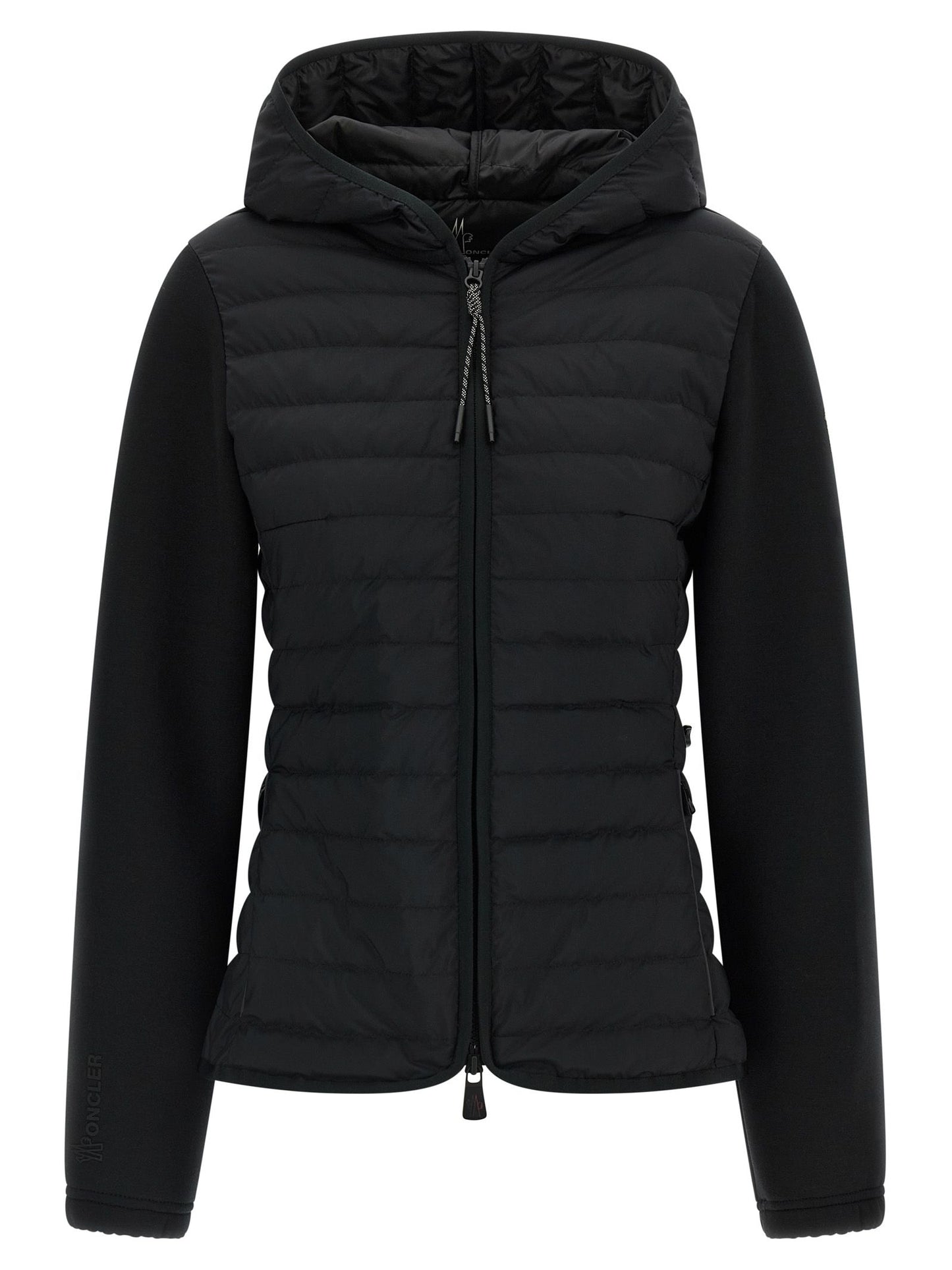 Moncler Grenoble · Ватирано яке · Черен | DontMiss.bg