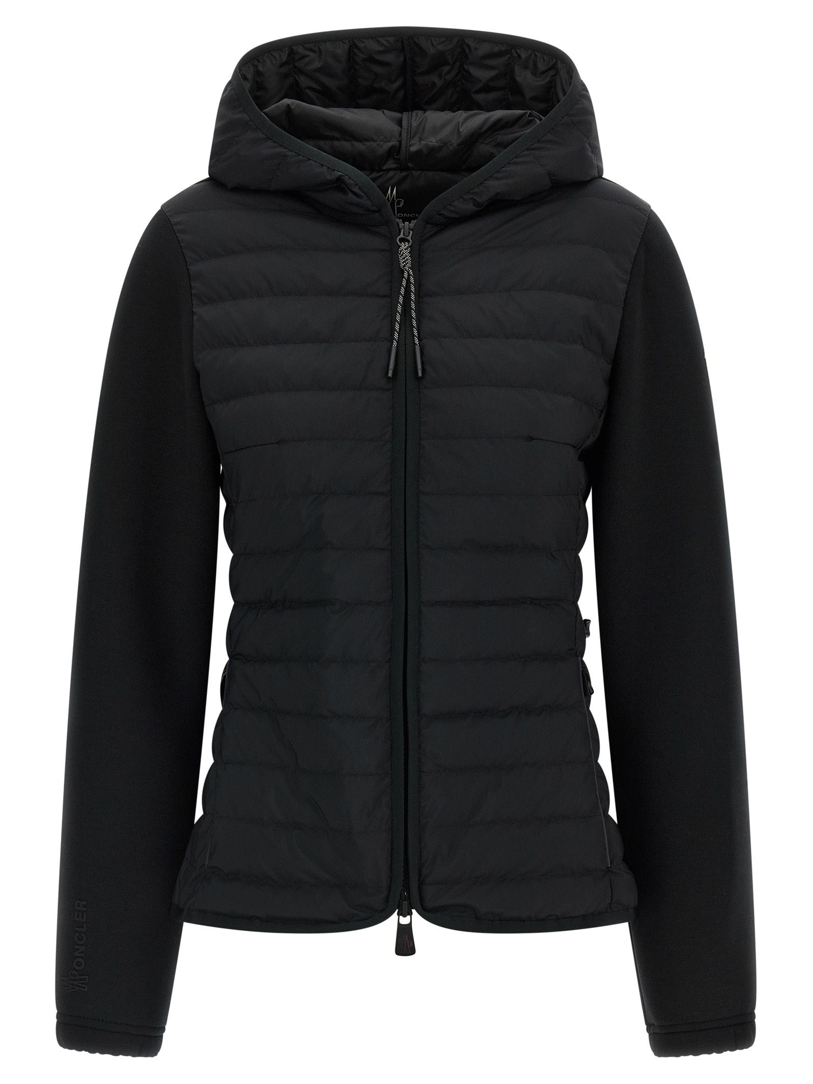 Moncler Grenoble · Ватирано яке · Черен | DontMiss.bg
