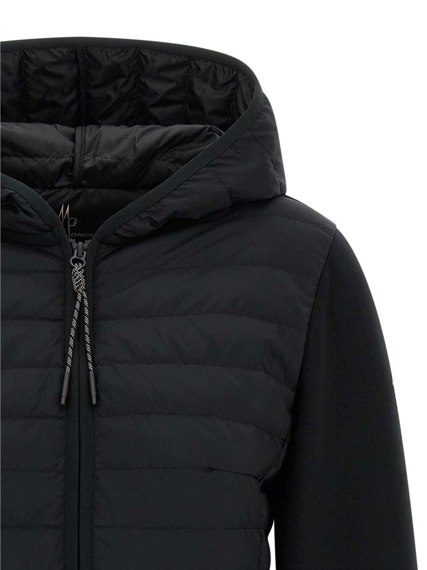 Moncler Grenoble · Ватирано яке · Черен | DontMiss.bg