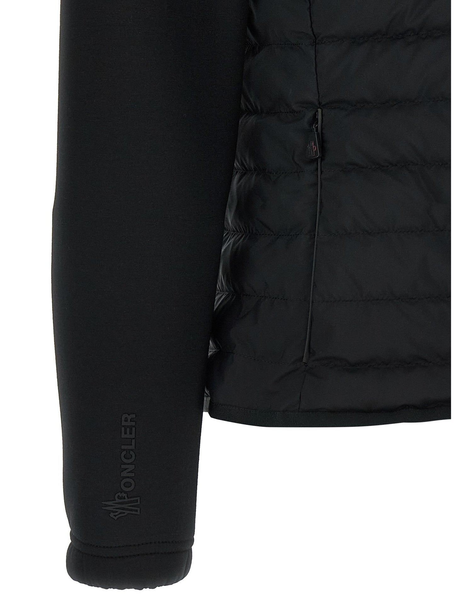 Moncler Grenoble · Ватирано яке · Черен | DontMiss.bg