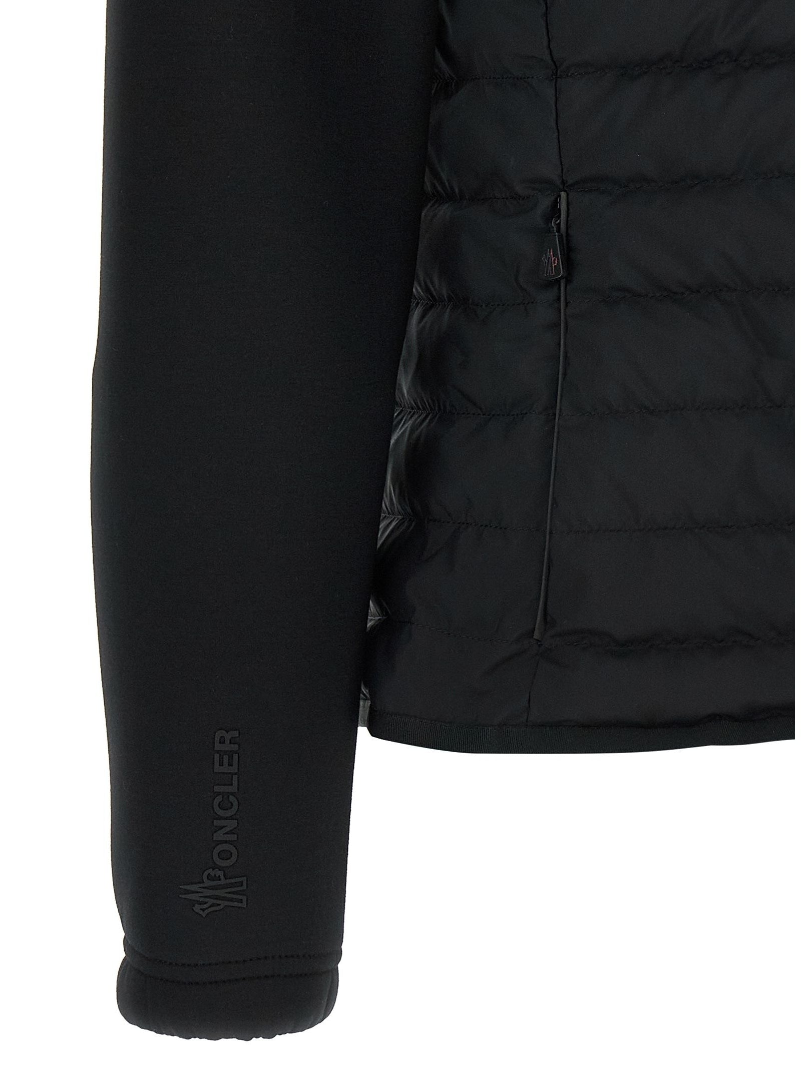 Moncler Grenoble · Ватирано яке · Черен | DontMiss.bg