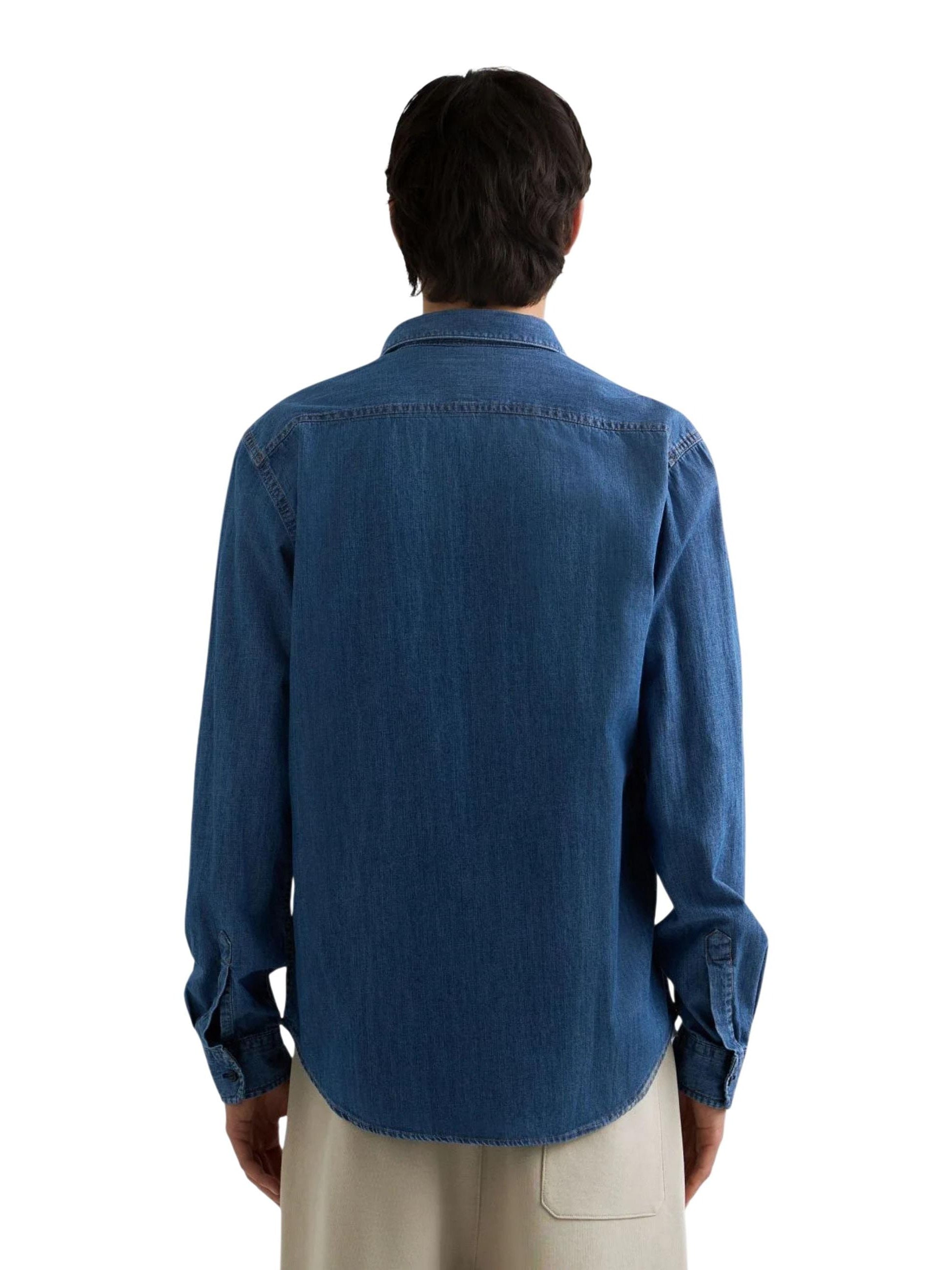 Replay · Риза · 6.5 OZ DEEP BLUE DENIM | DontMiss.bg