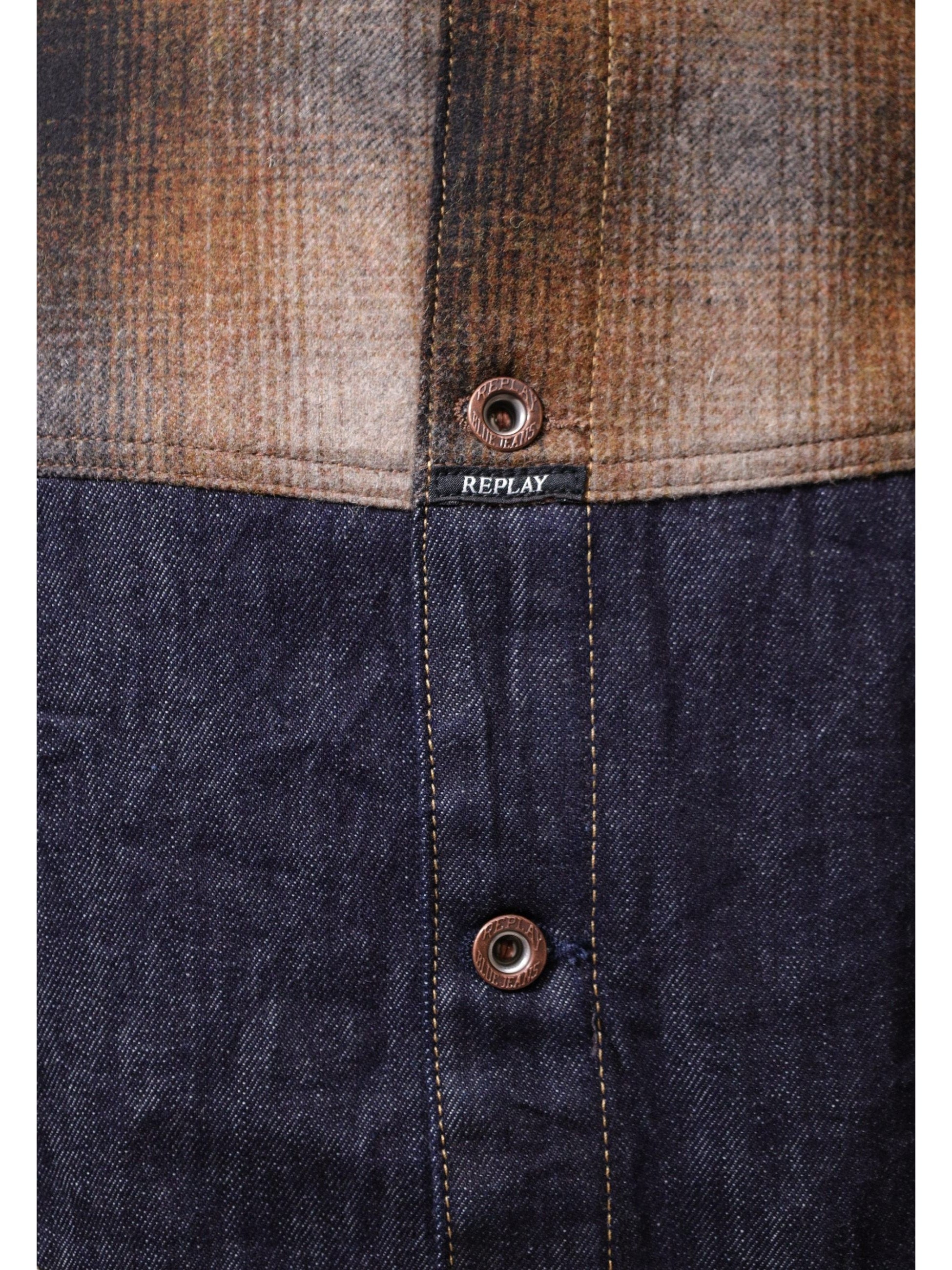 Replay · Дънково яке · 12 OZ RECYCLED INDIGO COTTON DENIM | DontMiss.bg