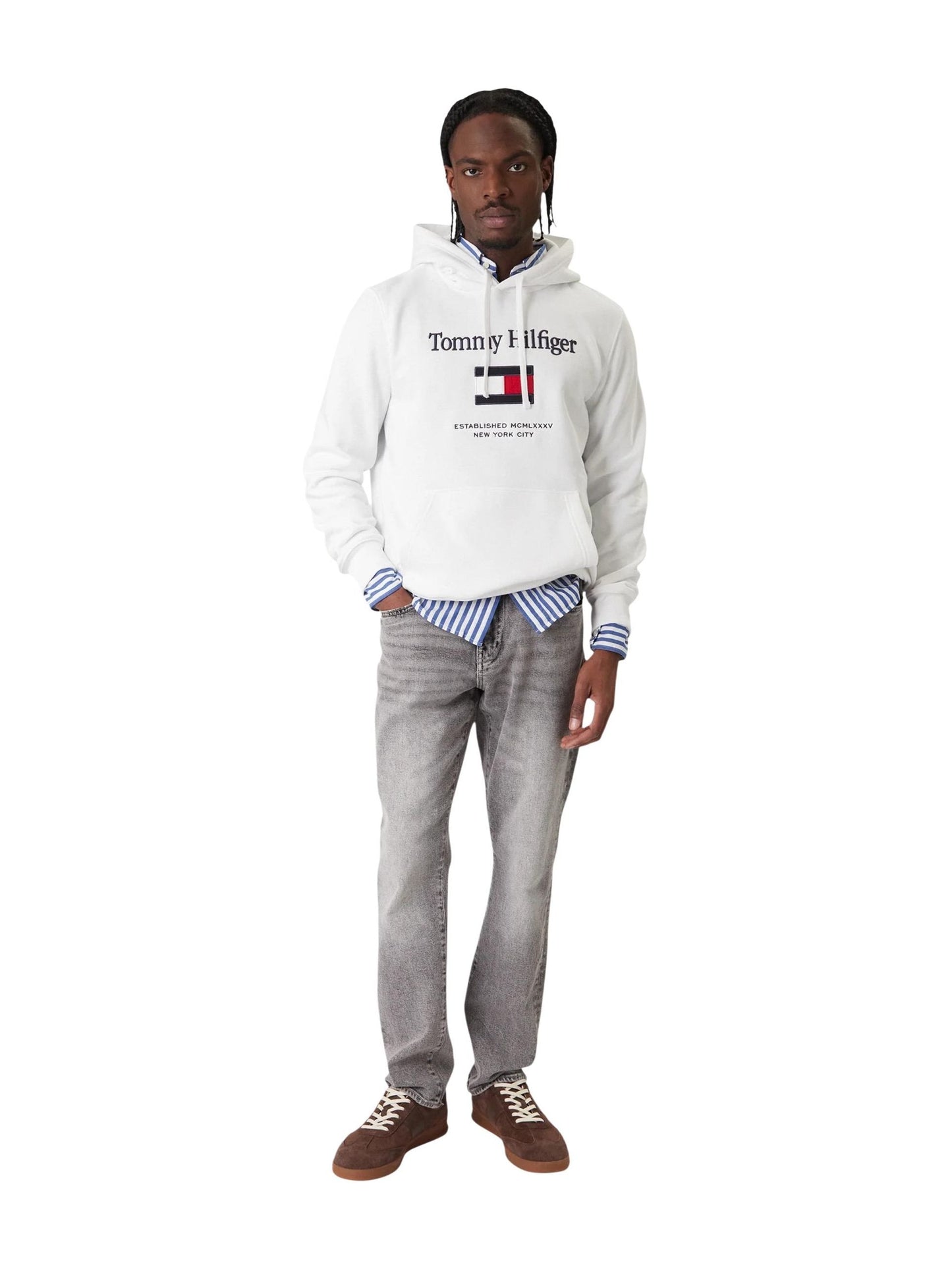 Tommy Hilfiger · Суитшърт · Бял | DontMiss.bg