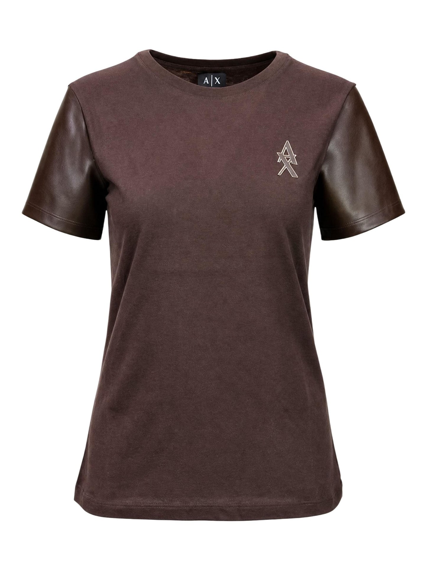 Armani Exchange · Тениска · Кафяв | DontMiss.bg
