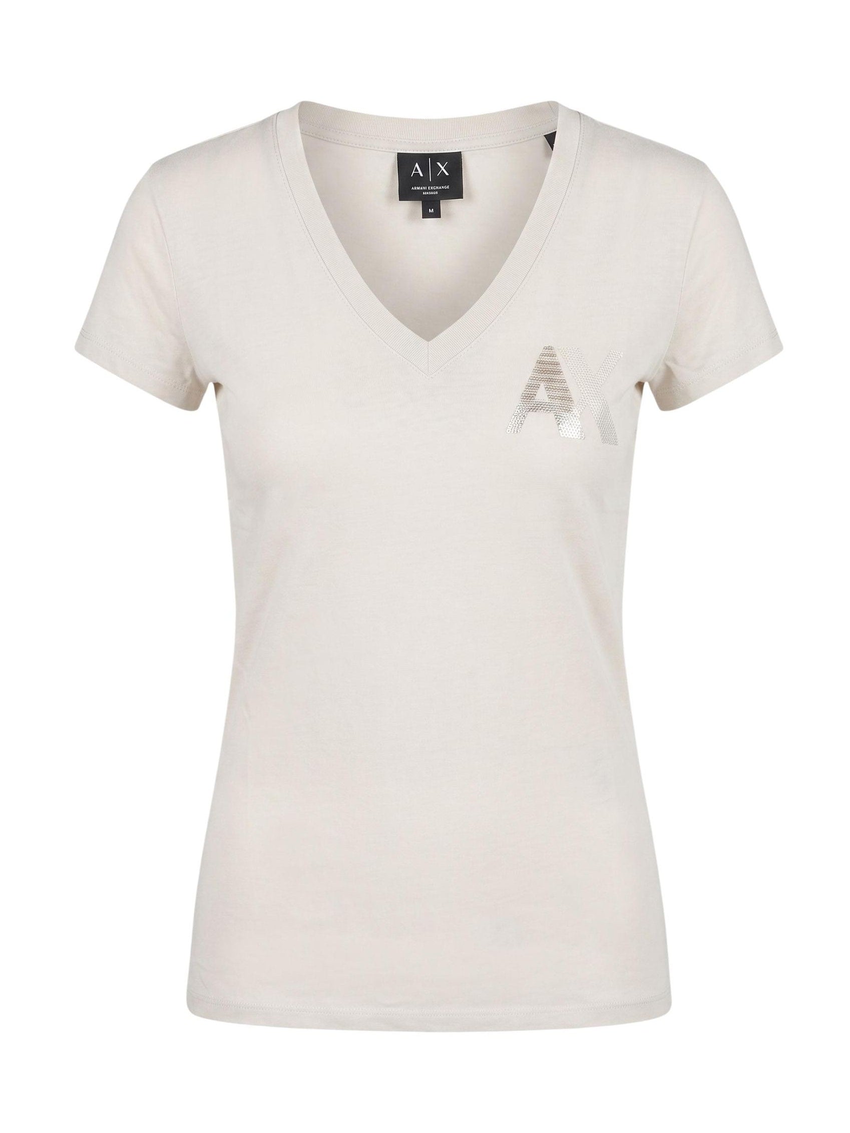 Armani Exchange · Тениска · Бежов | DontMiss.bg