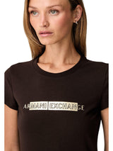 Armani Exchange · Тениска · Кафяв | DontMiss.bg