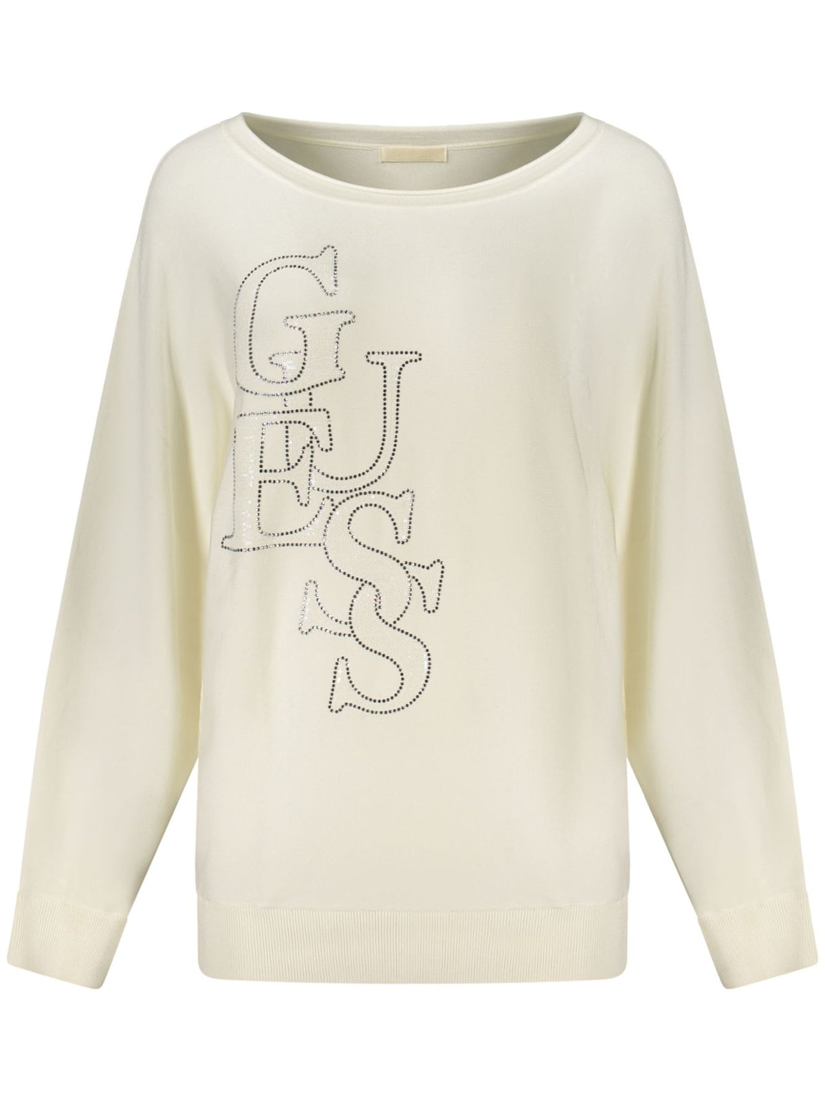 Guess Jeans · Пуловер · Бял | DontMiss.bg