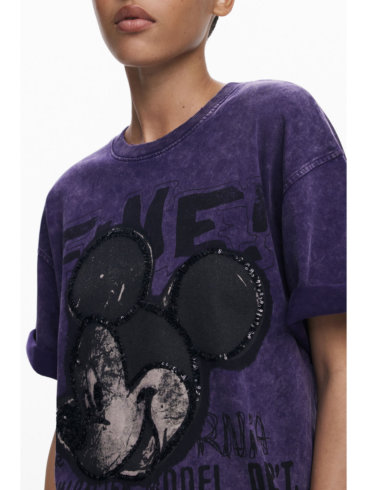 DESIGUAL · Тениска · Лилав | DontMiss.bg