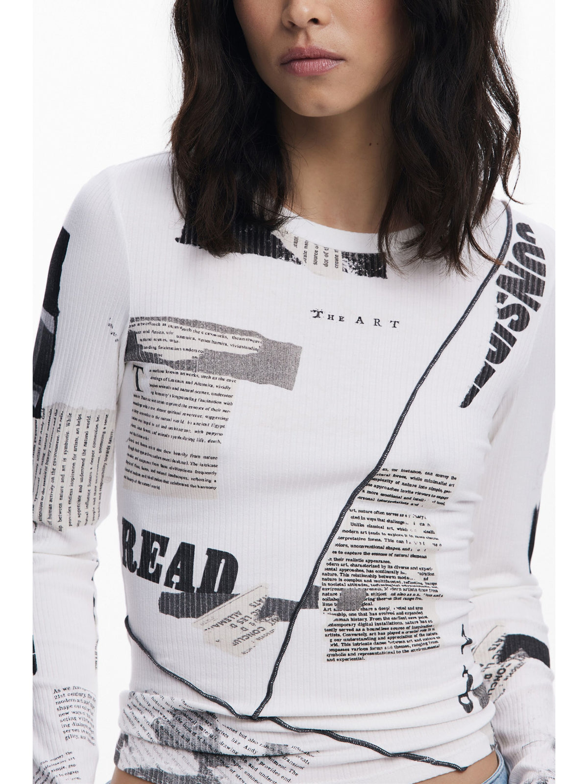 DESIGUAL · Тениска · Бял | DontMiss.bg