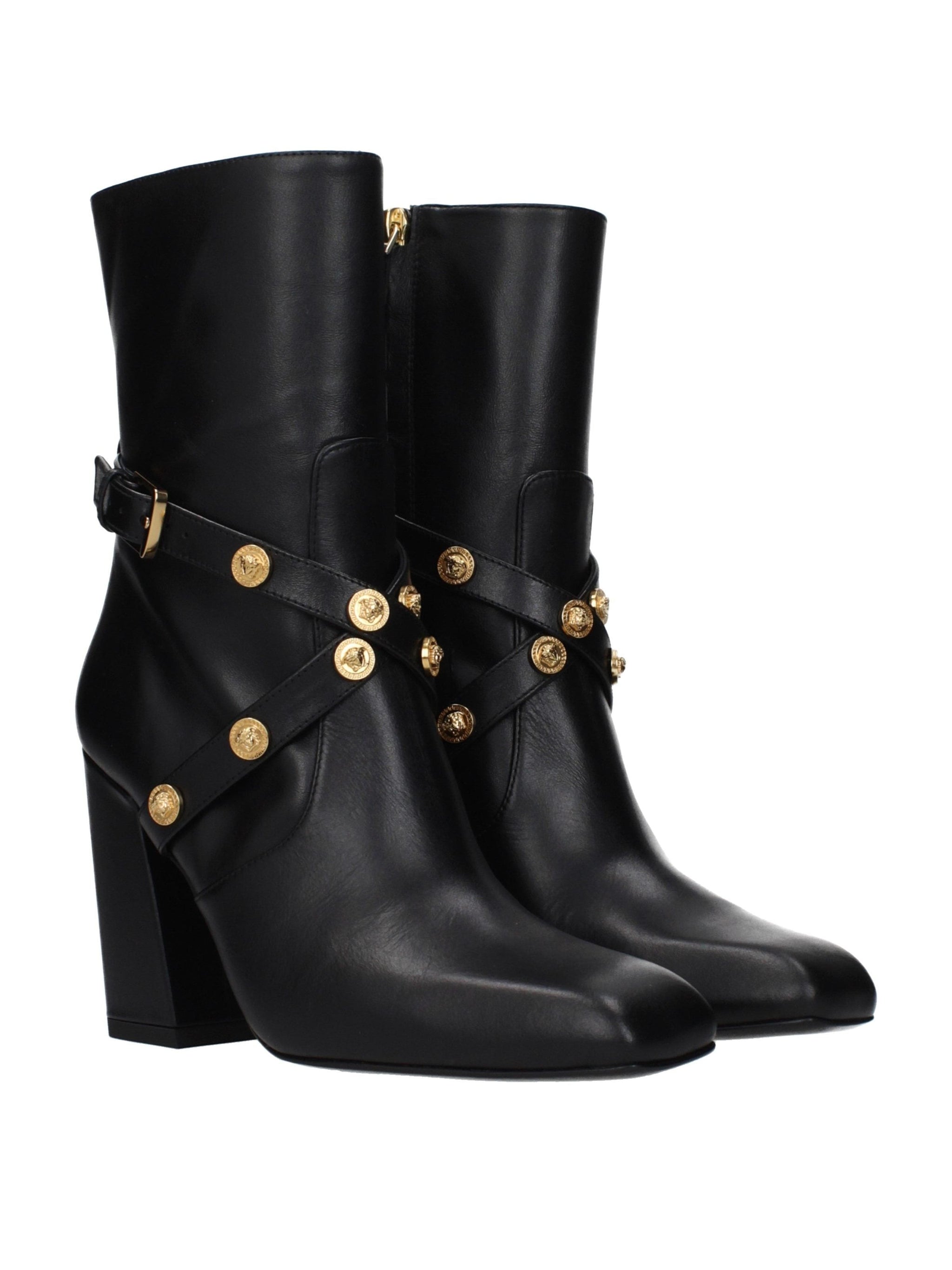 Versace · Ботуши · Черен | DontMiss.bg