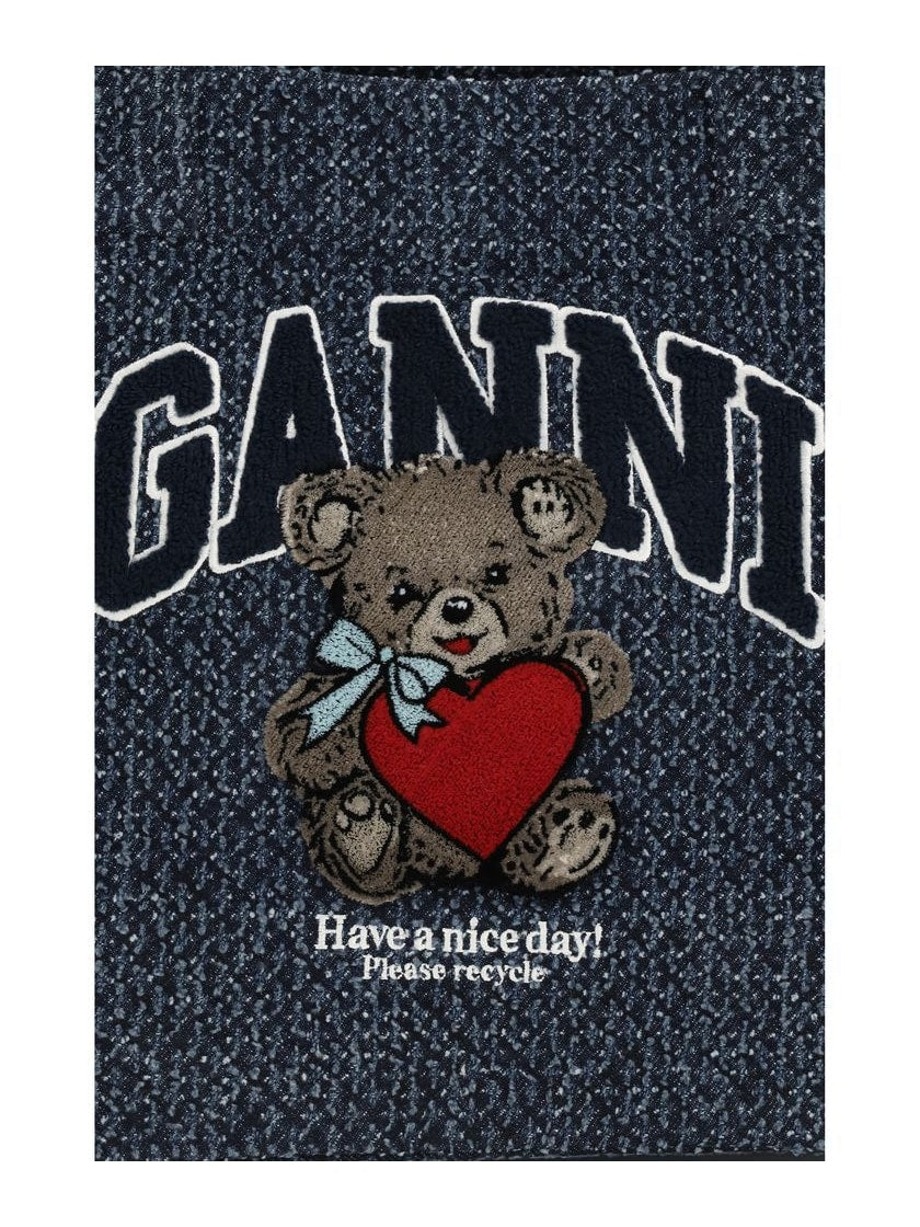 Ganni · Дамска чанта · Син | DontMiss.bg