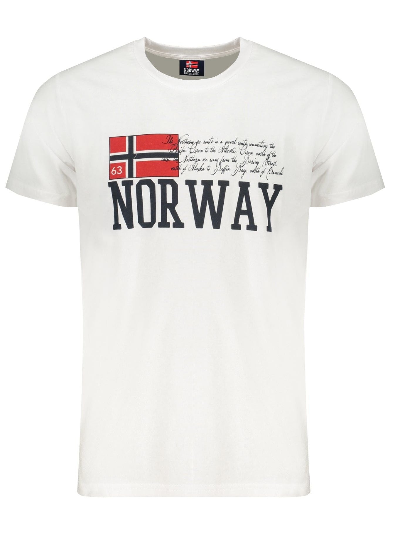 Norway 1963 · Тениска · Бял | DontMiss.bg