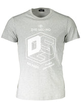 Diesel · Тениска · Сив | DontMiss.bg