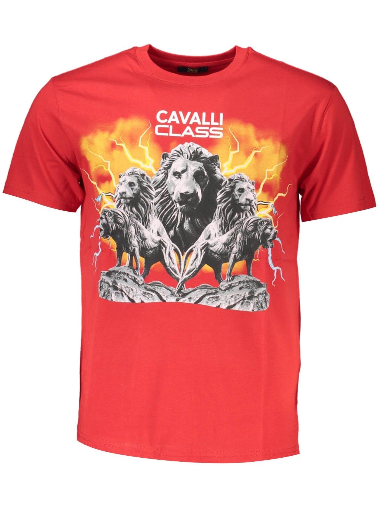 Cavalli Class · Тениска · Червен | DontMiss.bg