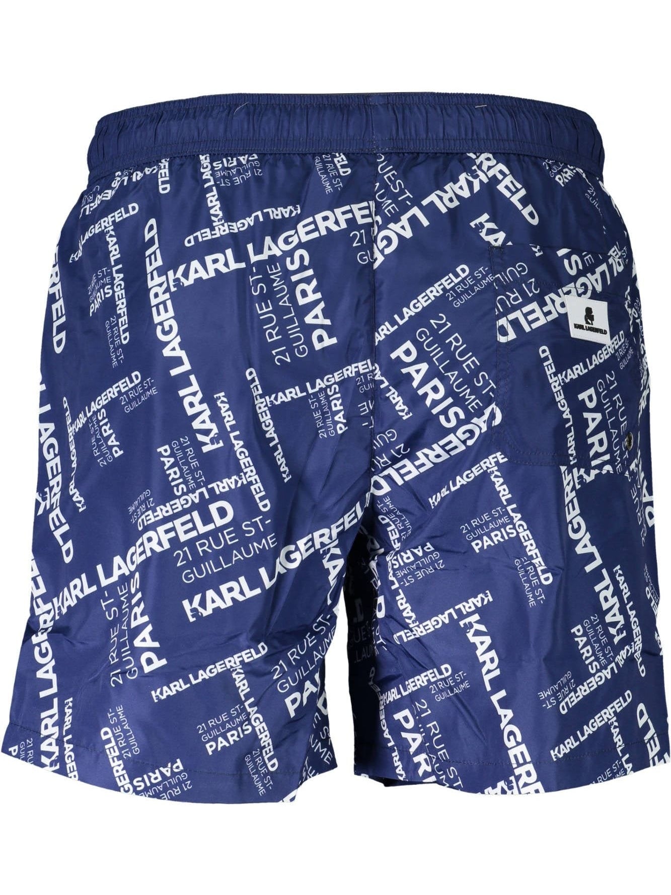 KARL LAGERFELD · Плувни шорти · Син | DontMiss.bg