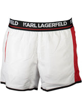 KARL LAGERFELD · Плувни шорти · Бял | DontMiss.bg