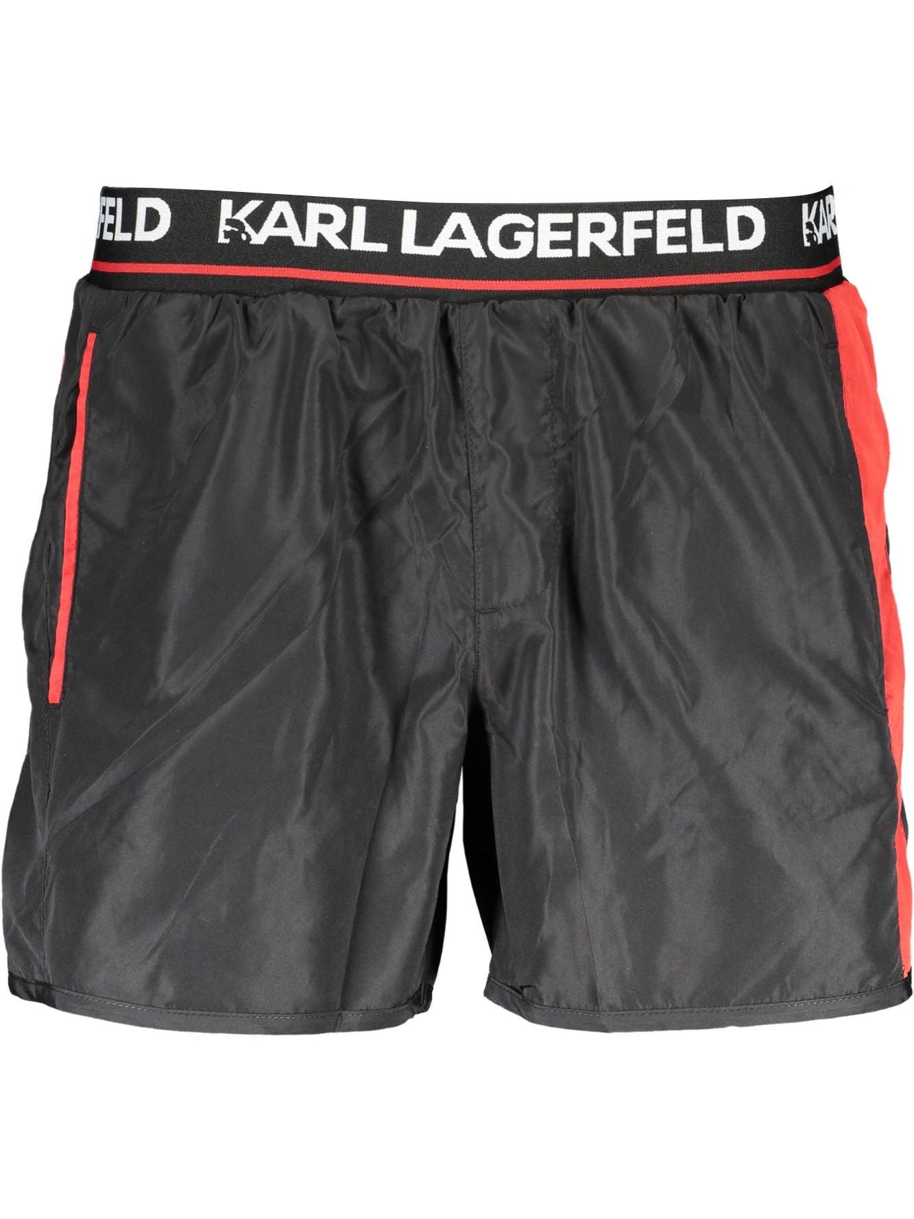 KARL LAGERFELD · Плувни шорти · Черен | DontMiss.bg